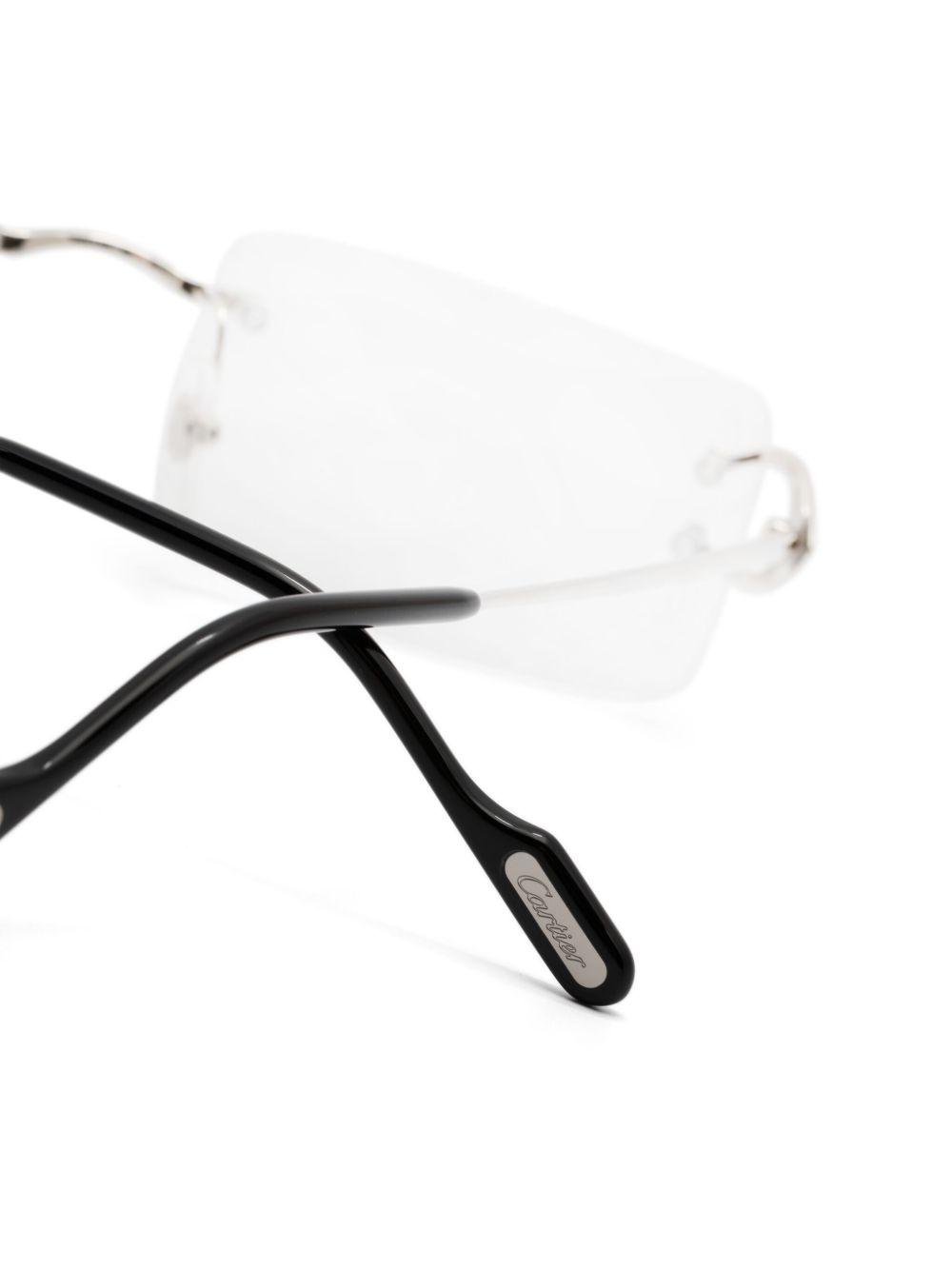 C rectangle-frame glasses Product Image