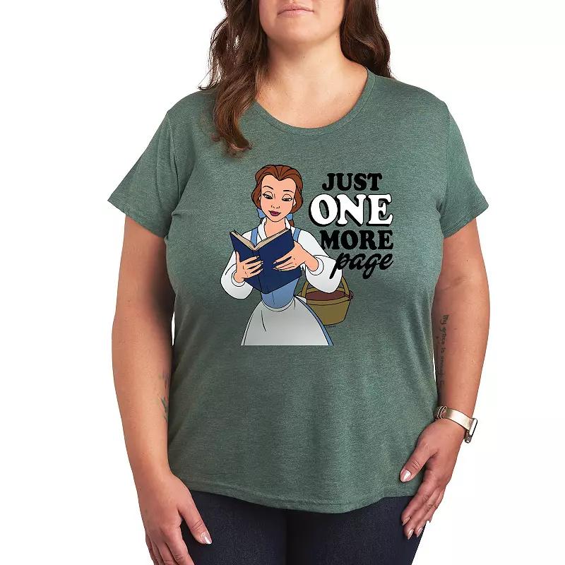 Disney Princess Belle Plus One More Page Graphic Tee, Women's,  Product Image