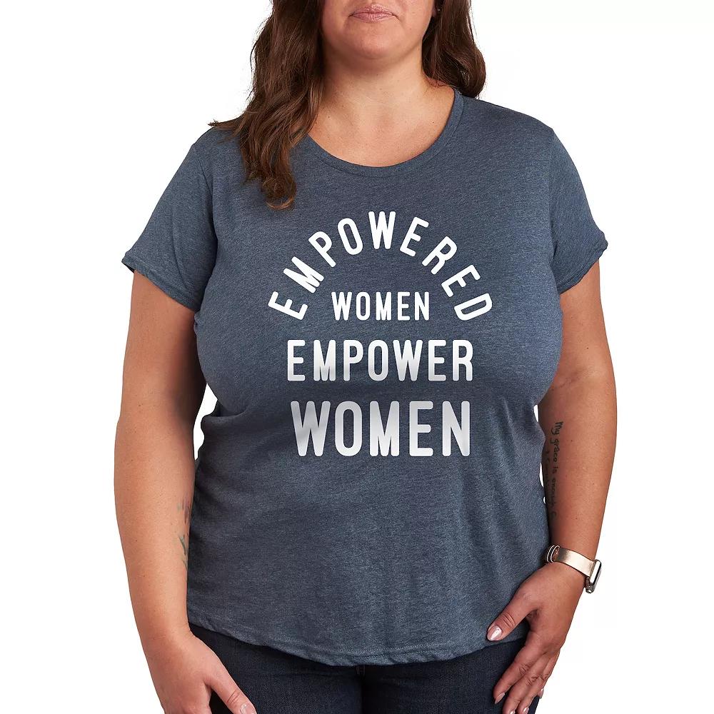 Plus Empowered Women Graphic Tee, Women's,  Product Image