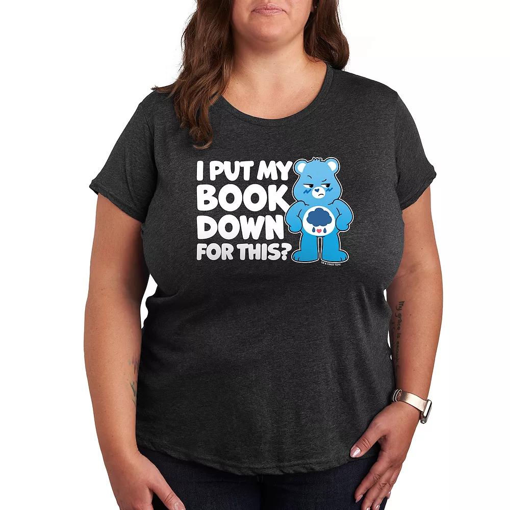 Plus Care Bears I Put My Book Down Graphic Tee, Women's,  Product Image