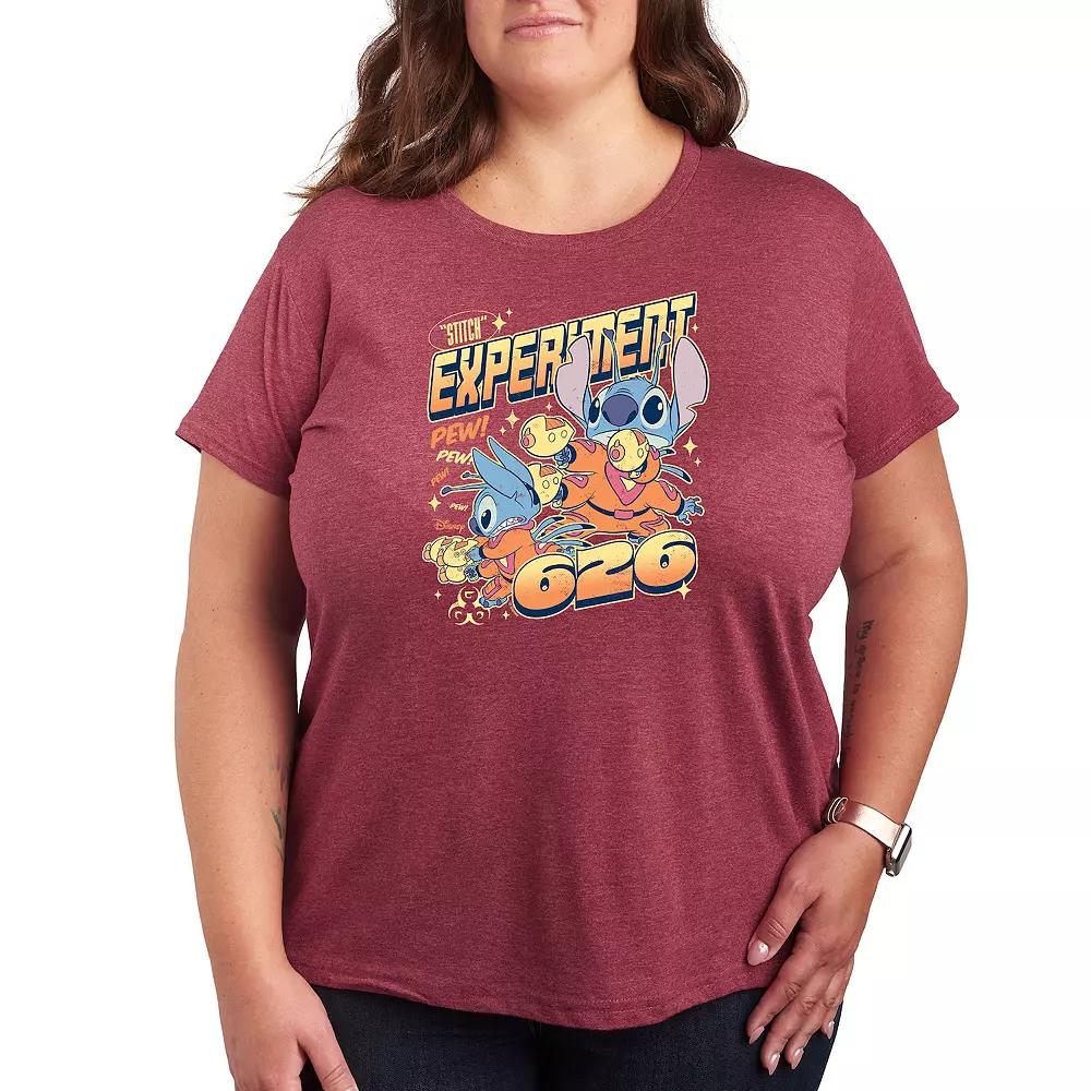 Disney's Lilo & Stitch Plus Experiment 626 Graphic Tee, Women's,  Product Image