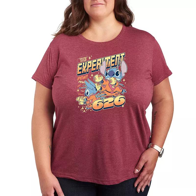 Disney's Lilo & Stitch Plus Experiment 626 Graphic Tee, Women's,  Product Image