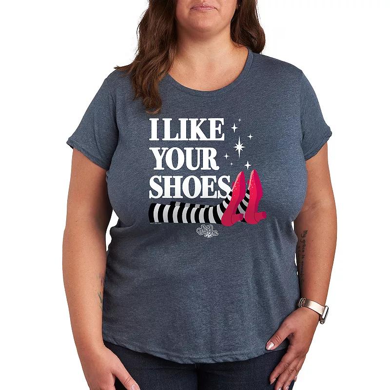 Plus The Wizard Of Oz Like Your Shoes Graphic Tee, Women's,  Product Image