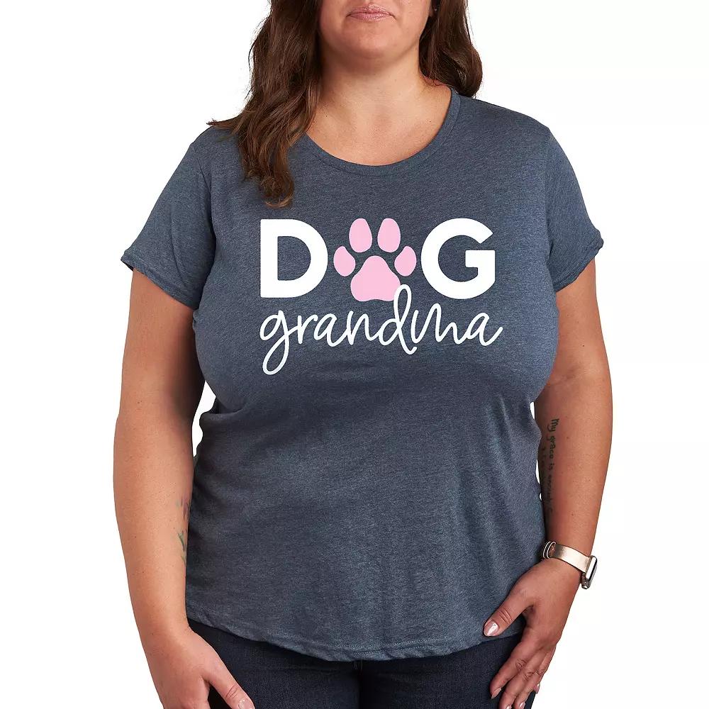 Plus Dog Grandma Graphic Tee, Women's,  Product Image
