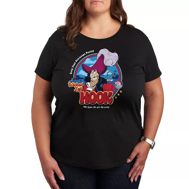 Disney's Peter Pan Plus Wicked Left Hook Graphic Tee, Women's,  Product Image