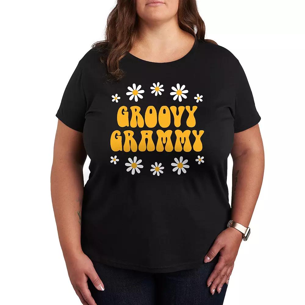 Plus Groovy Grammy Graphic Tee, Women's,  Product Image