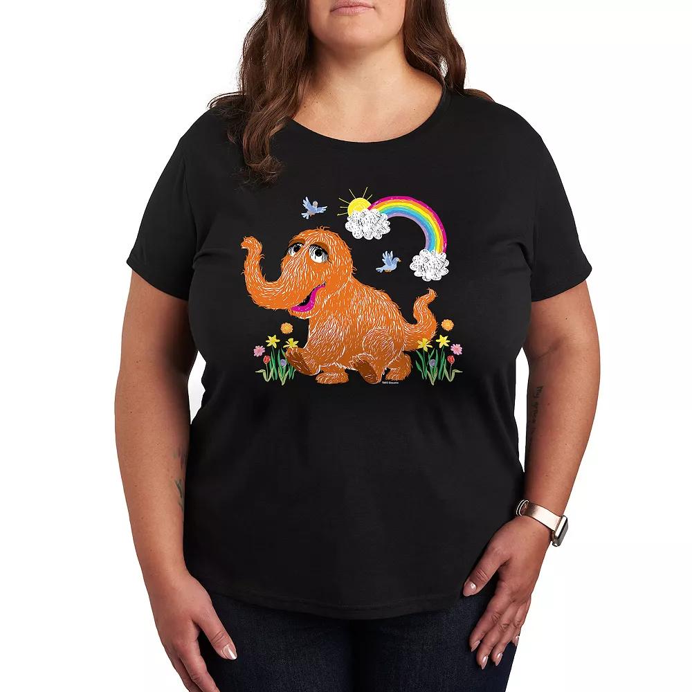 Plus Sesame Street Snuffleupagus Graphic Tee, Women's,  Product Image