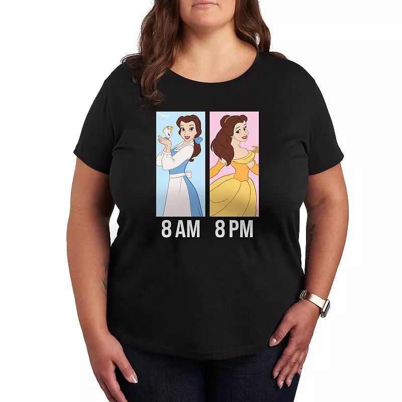 Disney Princess Belle Plus AM to PM Graphic Tee, Women's,  Product Image