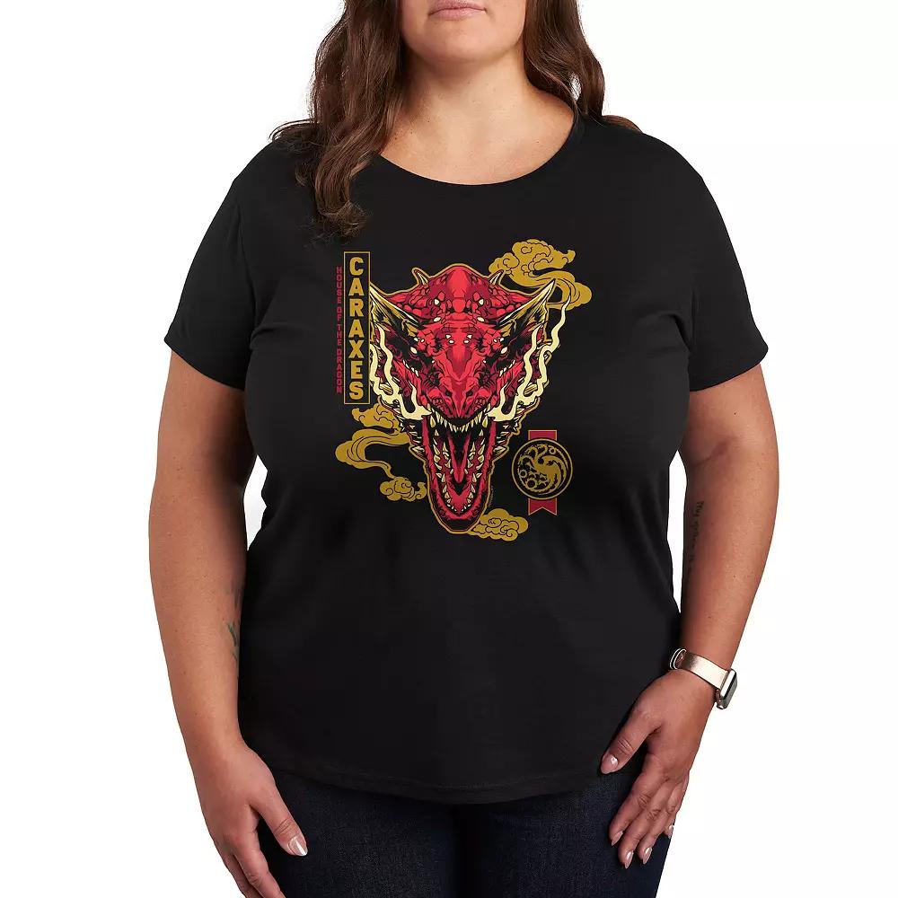 Plus House of the Dragon Caraxes Badge Graphic Tee, Women's,  Product Image