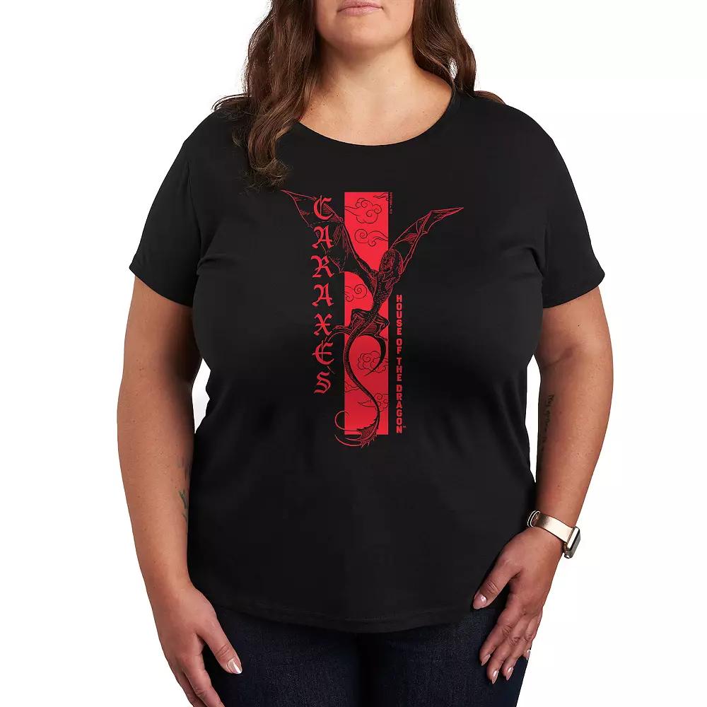 Plus House of the Dragon Caraxes Graphic Tee, Women's,  Product Image