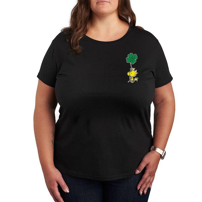 Plus Peanuts Woodstock Clover Graphic Tee, Women's,  Product Image