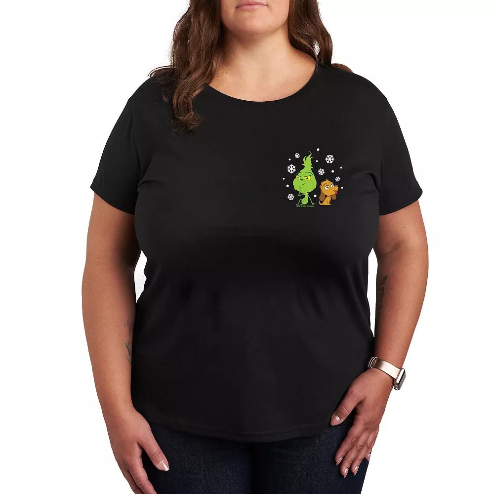 Plus Plaid Shamrock Graphic Tee, Women's,  Product Image