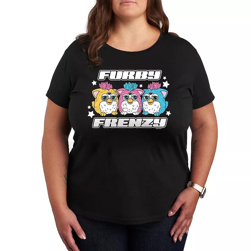 Plus Furby Frenzy Graphic Tee, Women's,  Product Image