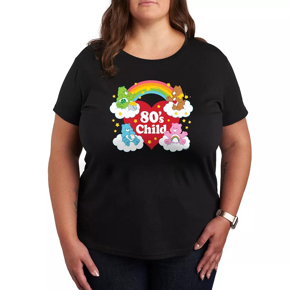 Plus Care Bears 80's Child Graphic Tee, Women's,  Product Image