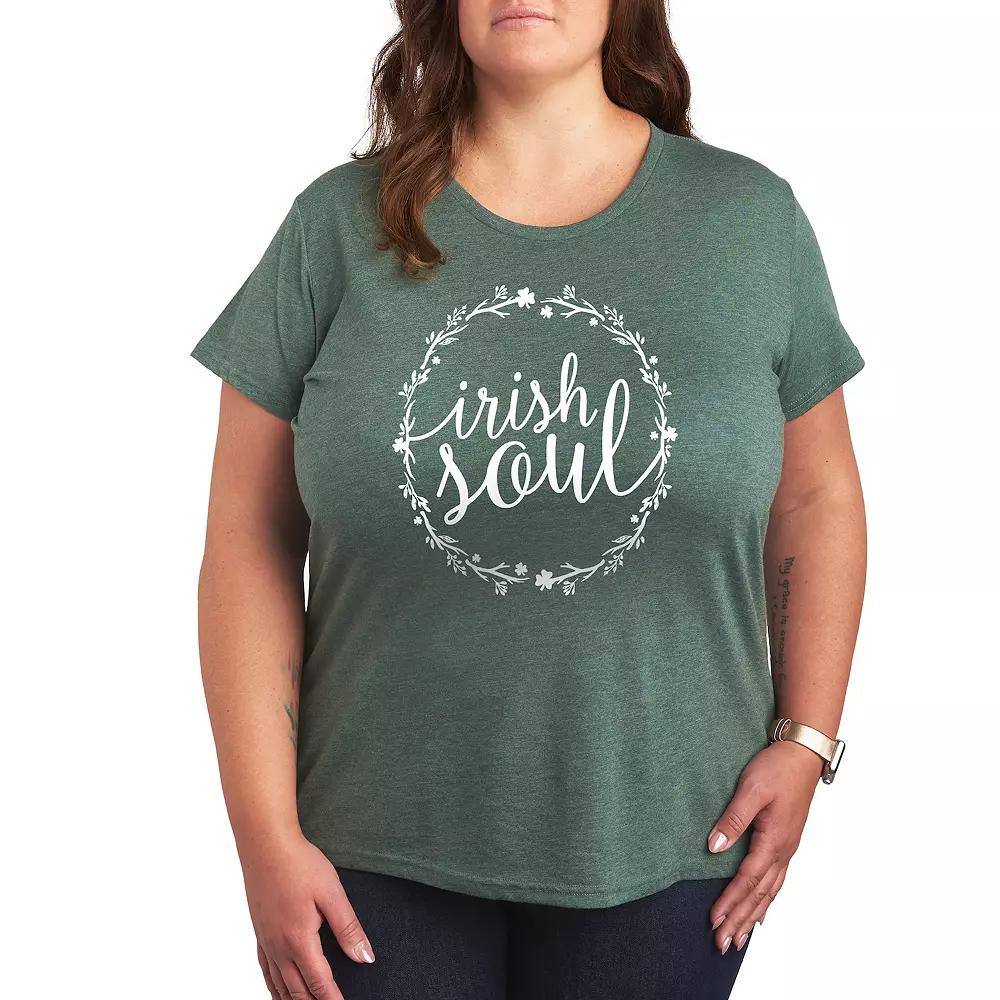 Plus Irish Soul Graphic Tee, Women's,  Product Image