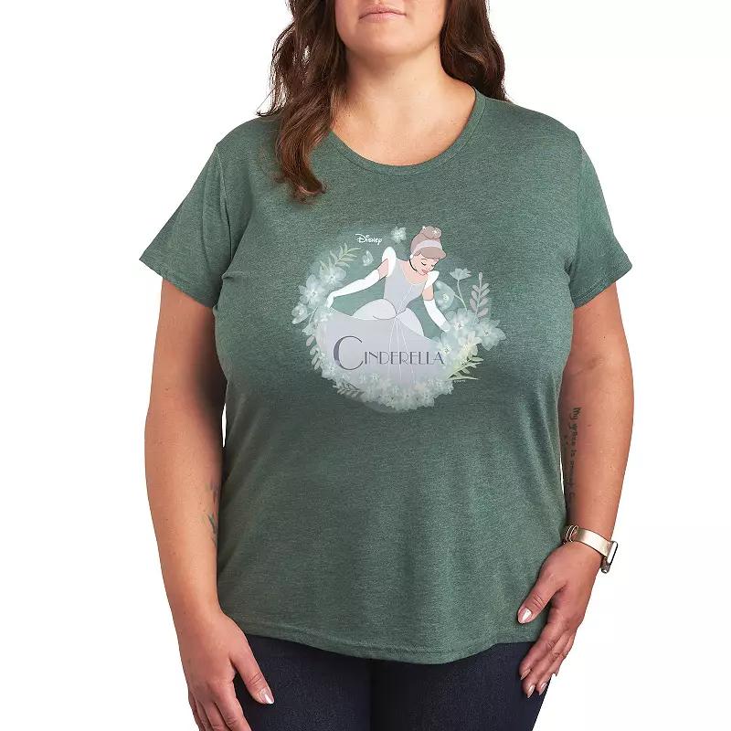 Disney Princess Cinderella Plus Graphic Tee, Women's,  Product Image