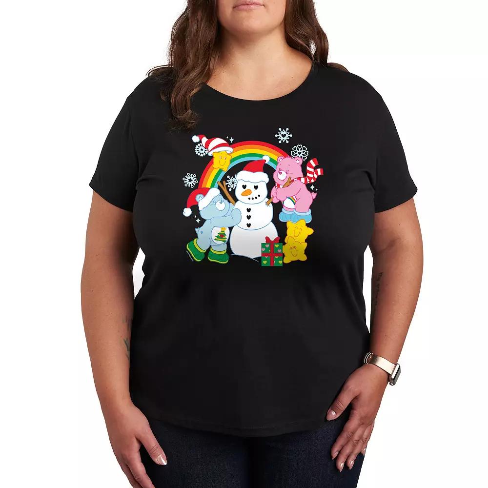 Plus Care Bears Snowman Graphic Tee, Women's,  Product Image
