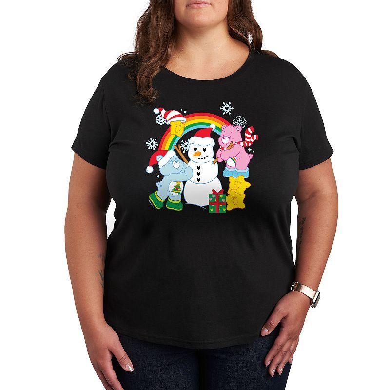 Plus Care Bears Snowman Graphic Tee, Women's,  Product Image