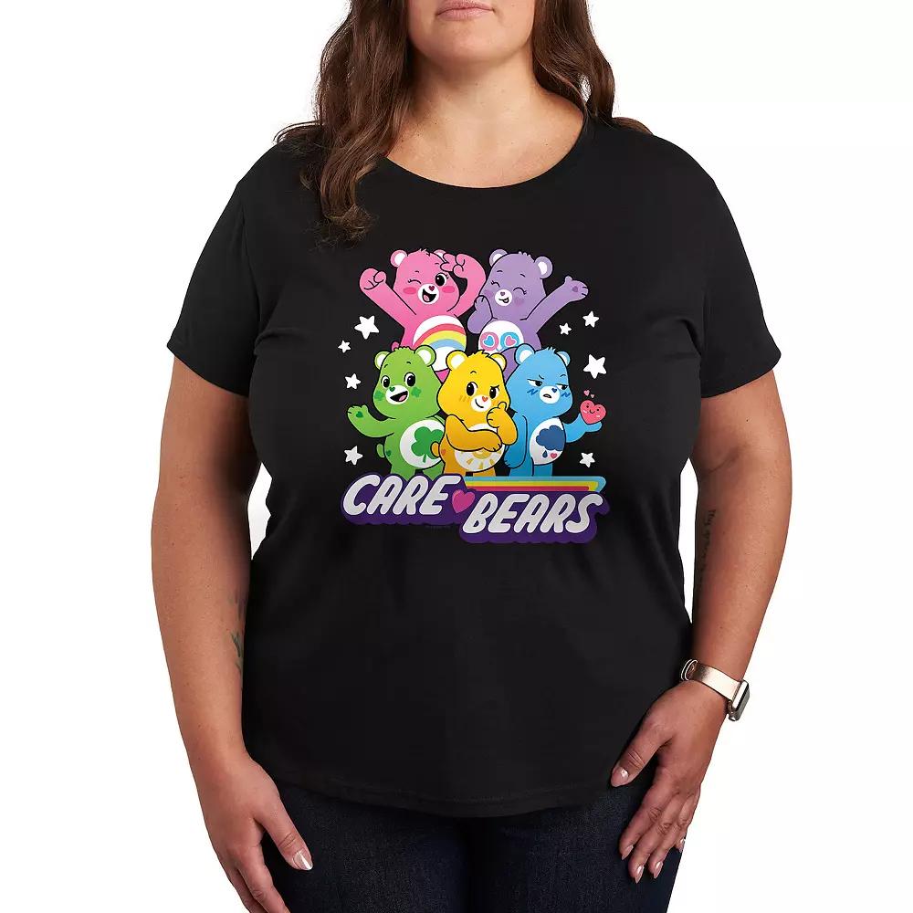 Plus Care Bears Main Group Graphic Tee, Women's,  Product Image