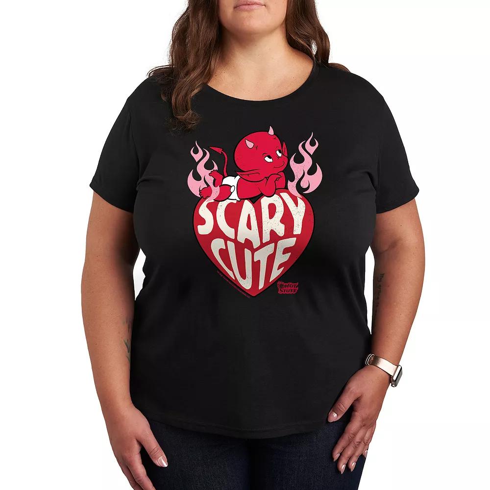 Plus Hot Stuff Scary Cute Graphic Tee, Women's,  Product Image