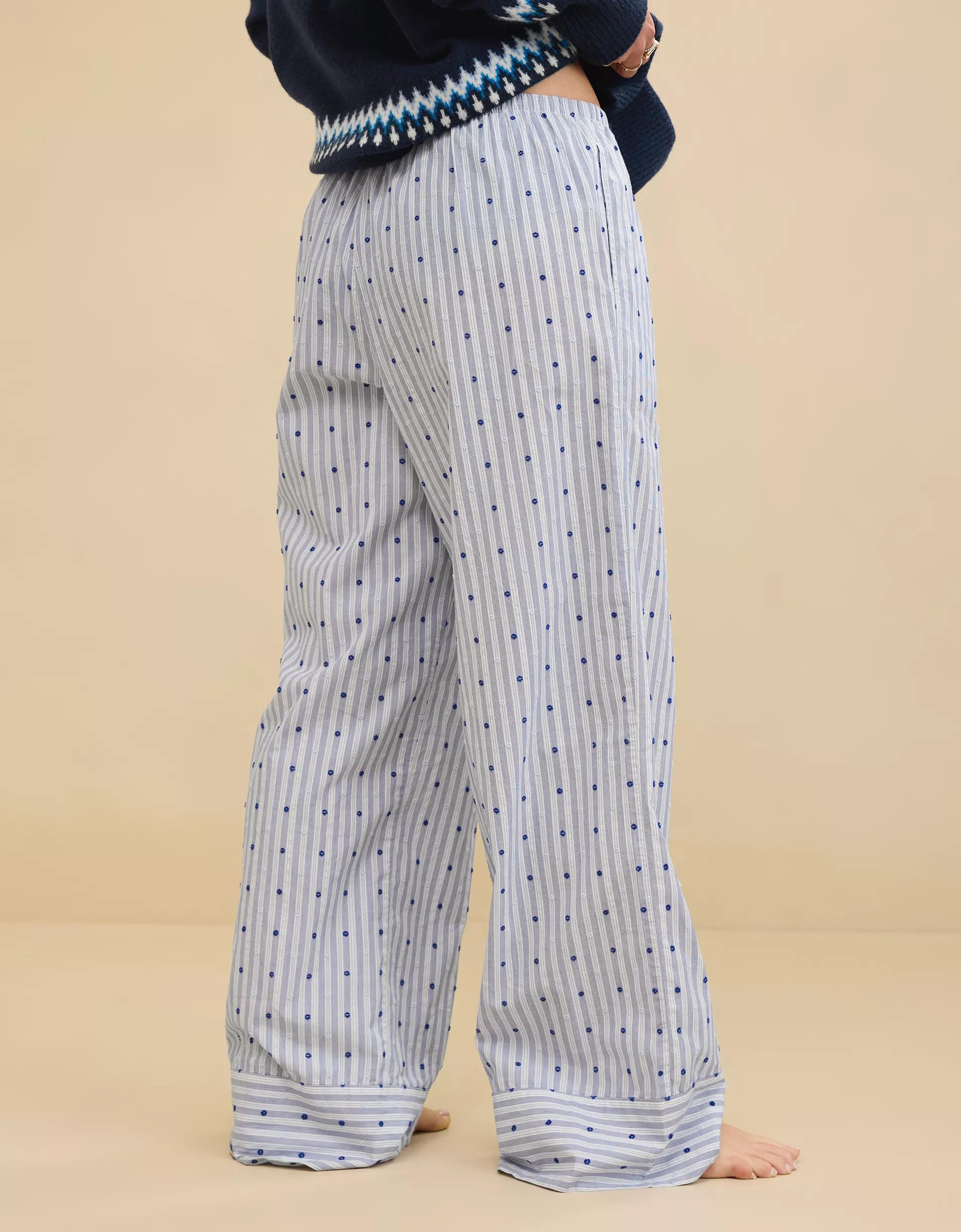 Aerie Off-Duty Poplin Trouser PJ Product Image