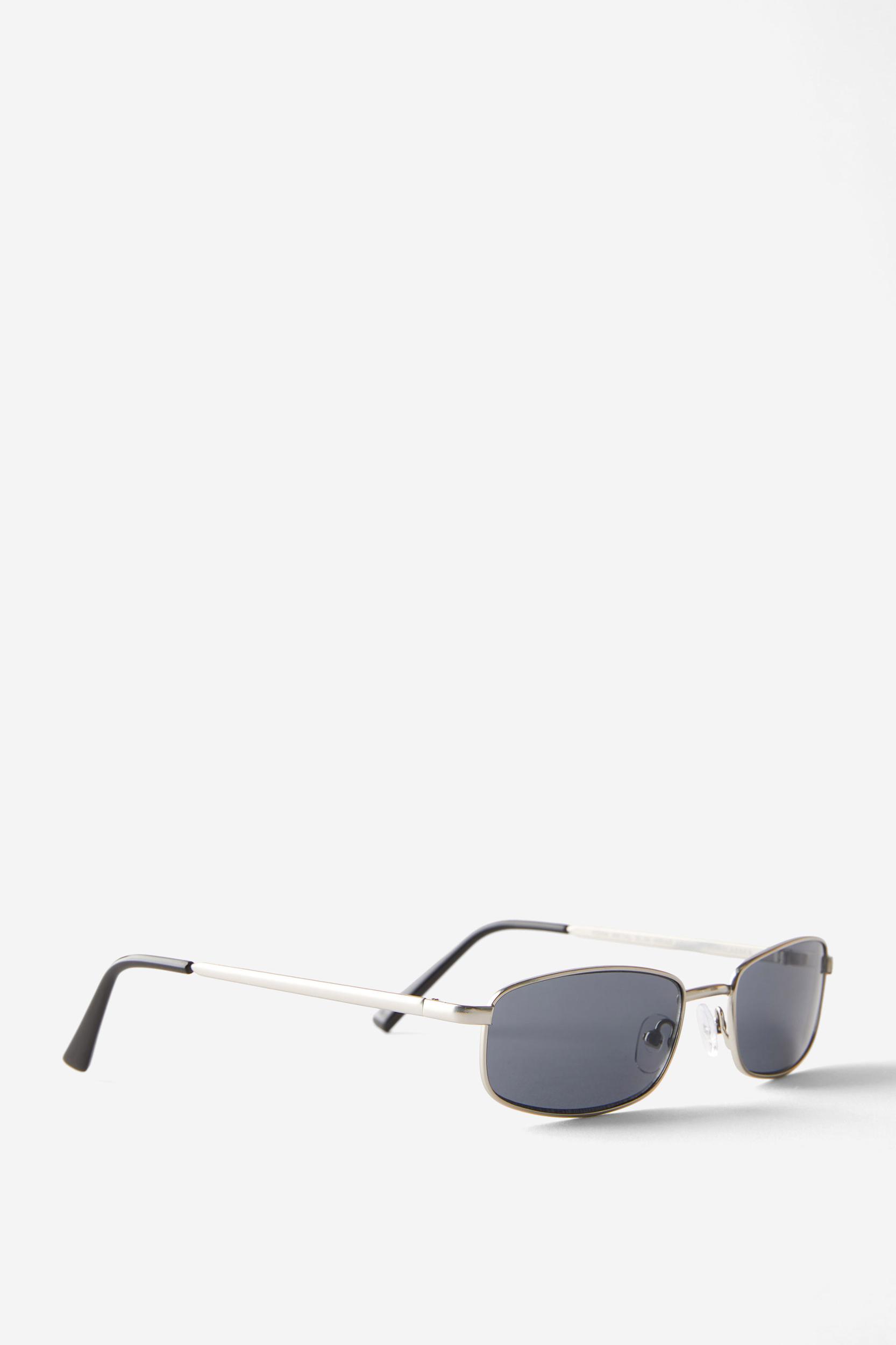 Asha Metal Slim Wrap Around Sunglasses Product Image