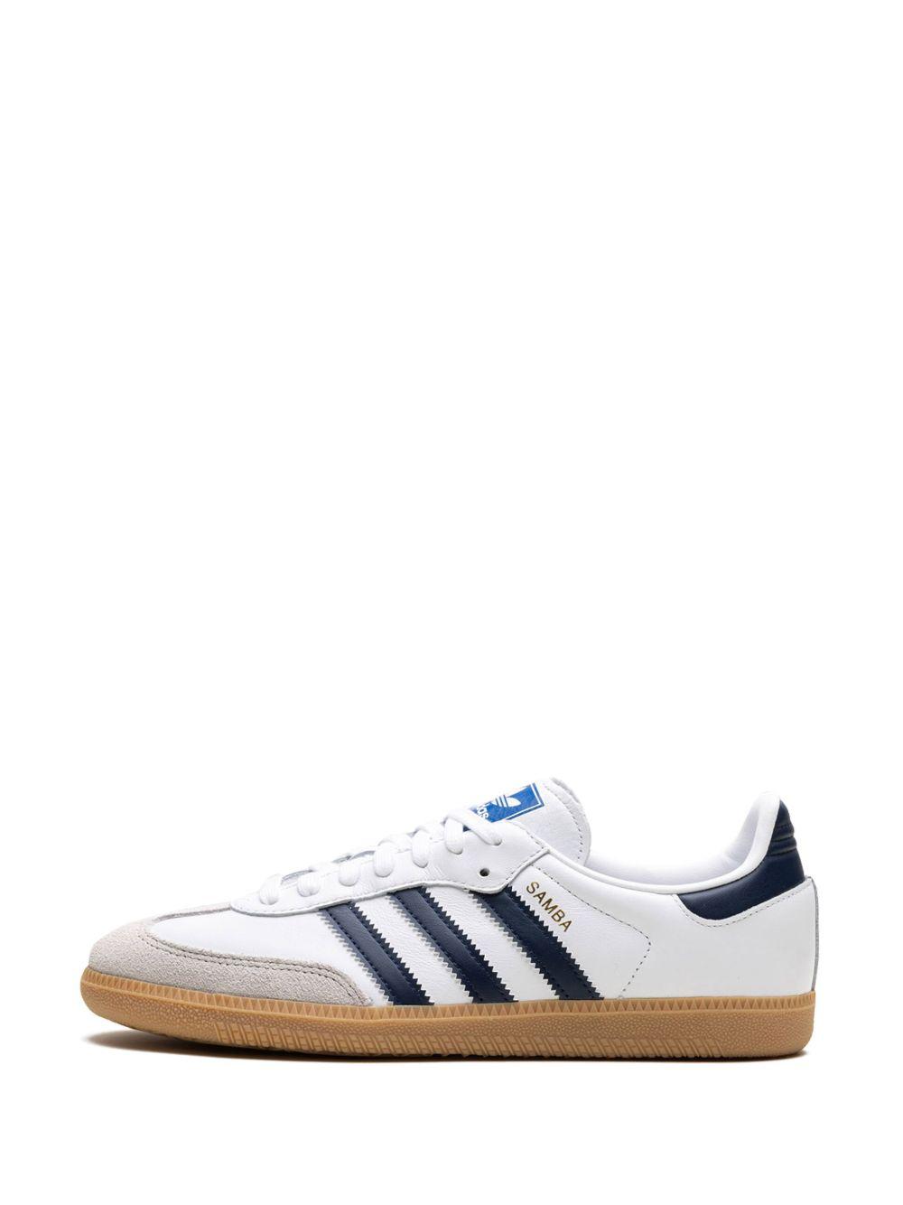 Samba OG "Cloud White/Night Indigo/Gum" sneakers Product Image