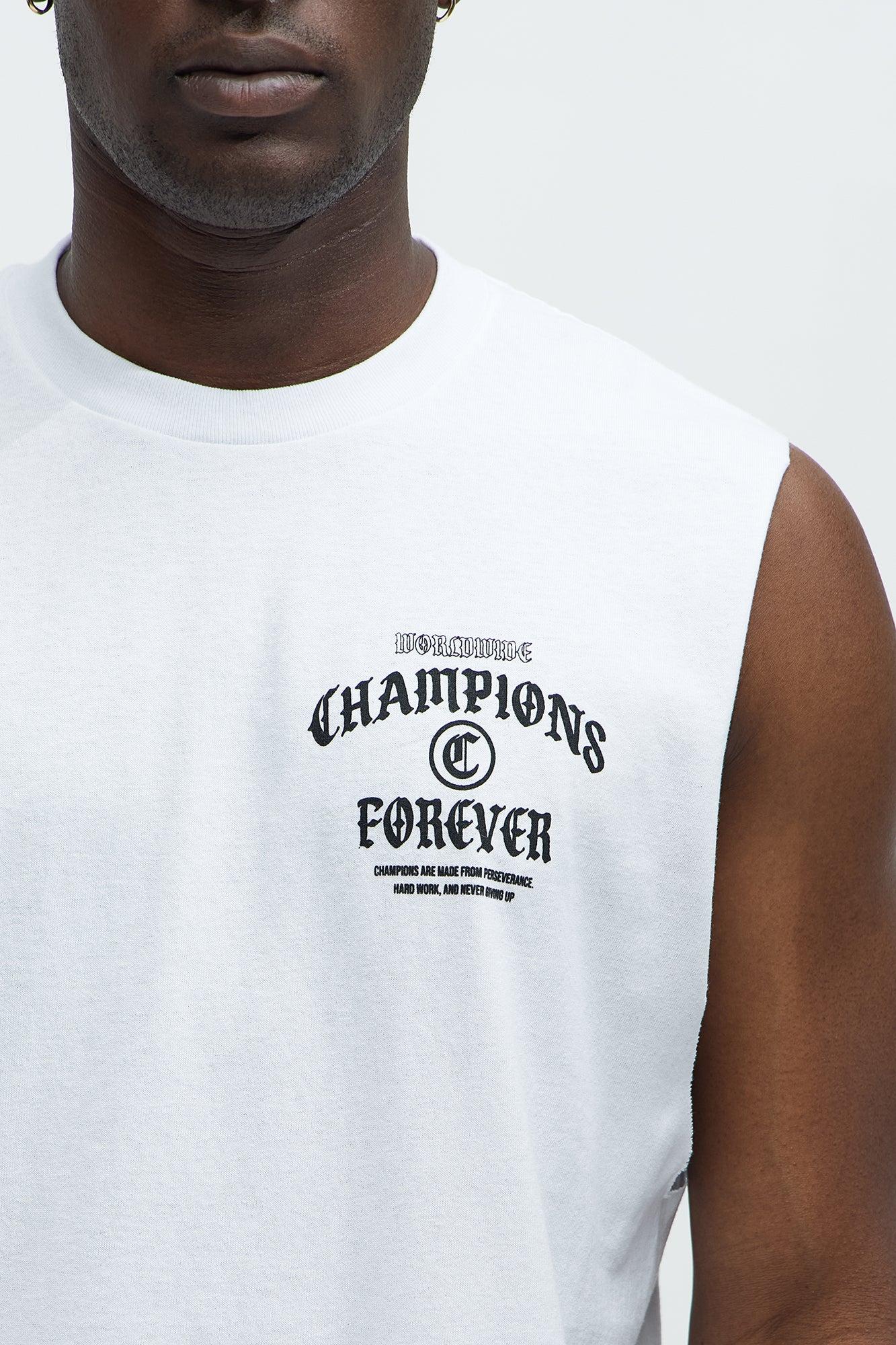 Champions Forever Muscle Tank - White Product Image