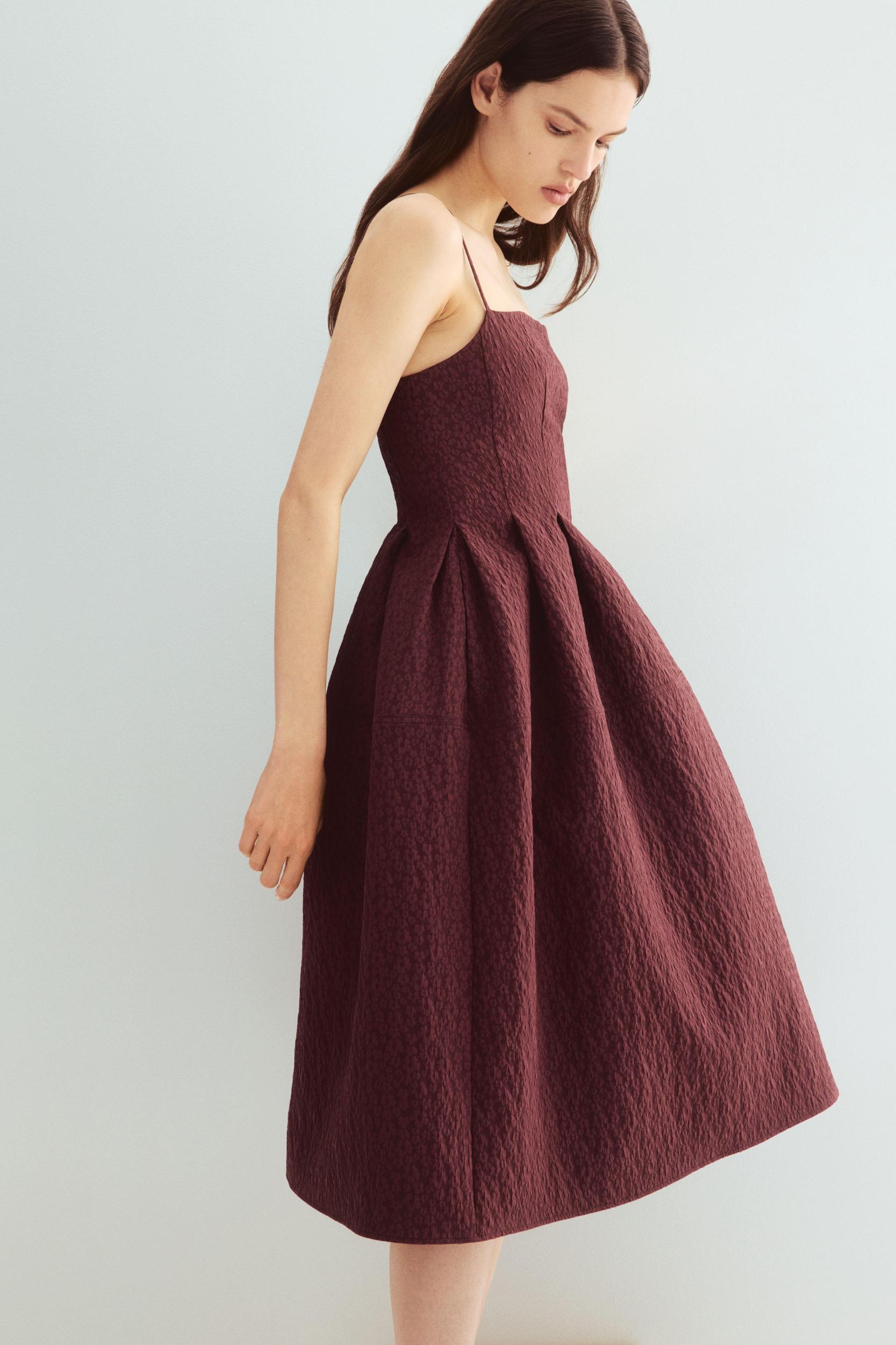 Jacquard-Weave Dress Product Image