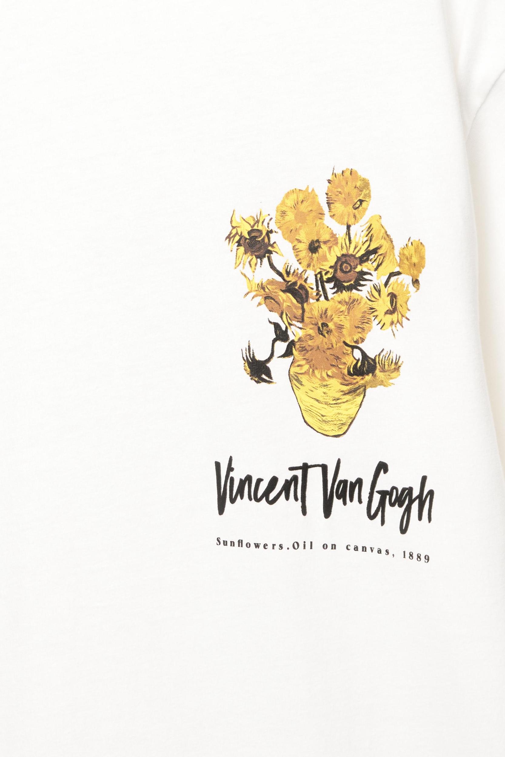 Van Gogh Sunflowers T-shirt Product Image