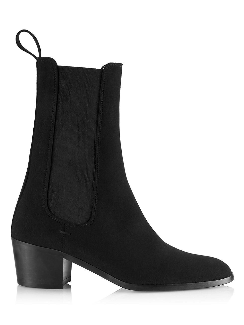 Womens Elsa Vegan Suede Chelsea Boots Product Image
