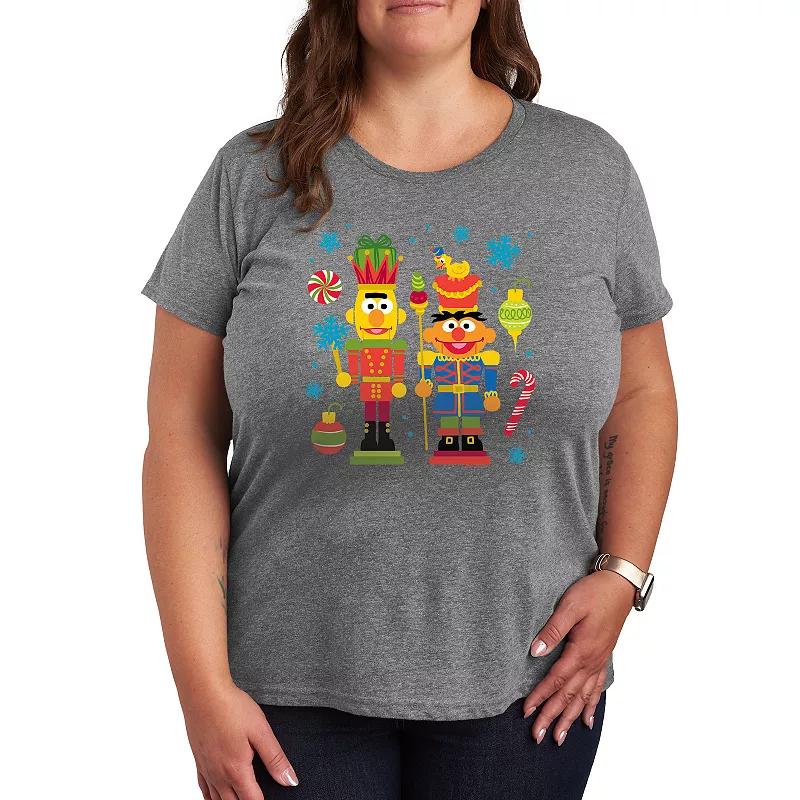 Plus Sesame Street Nutcrackers Graphic Tee, Women's,  Product Image