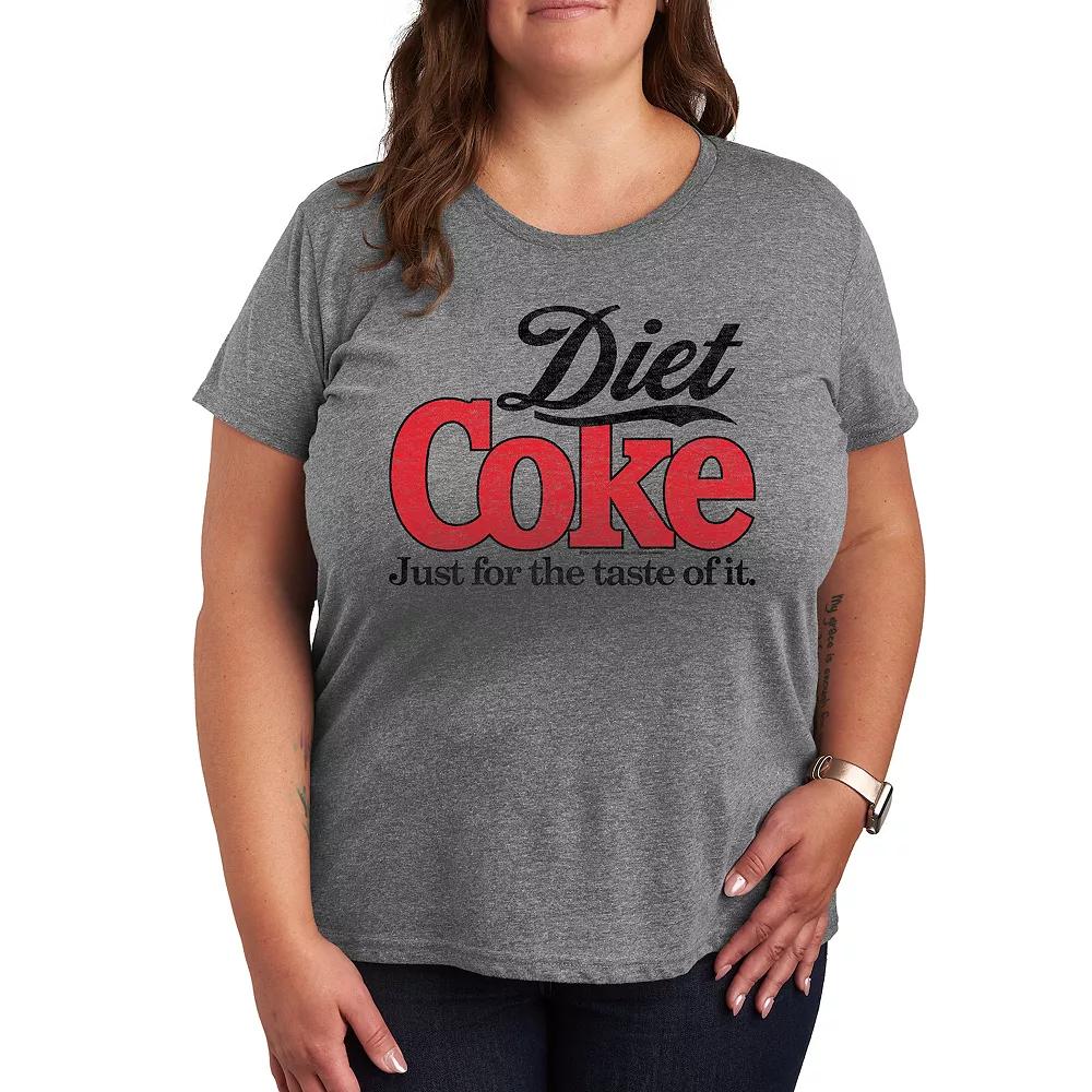 Plus Diet Coke Retro Logo Graphic Tee, Women's,  Product Image