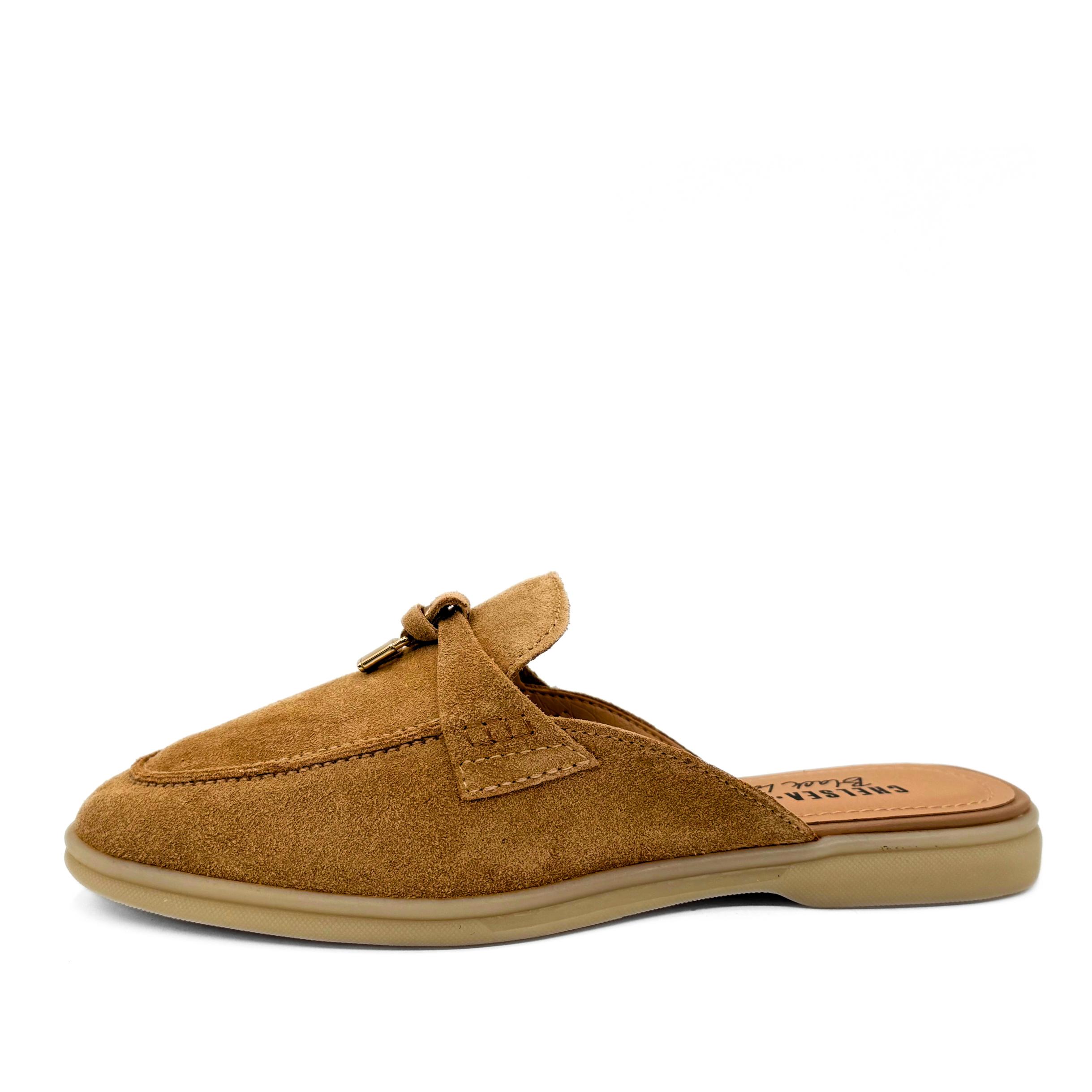 Lasso Suede Slip On Loafers Product Image