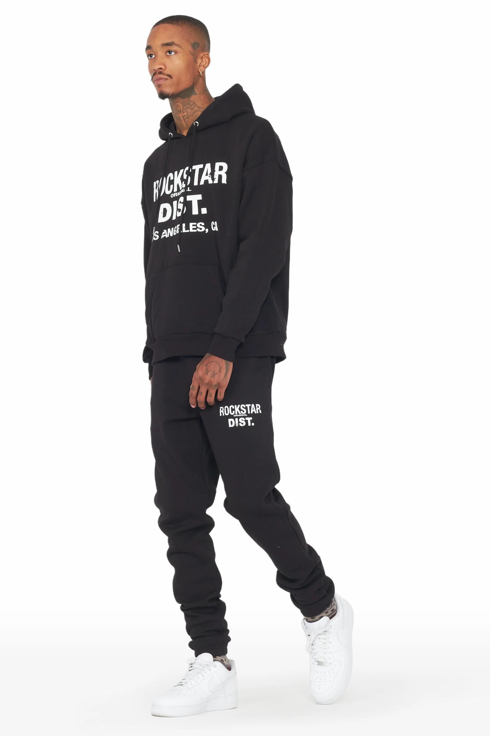 Lake Black Relaxed Fit Track Set Male Product Image