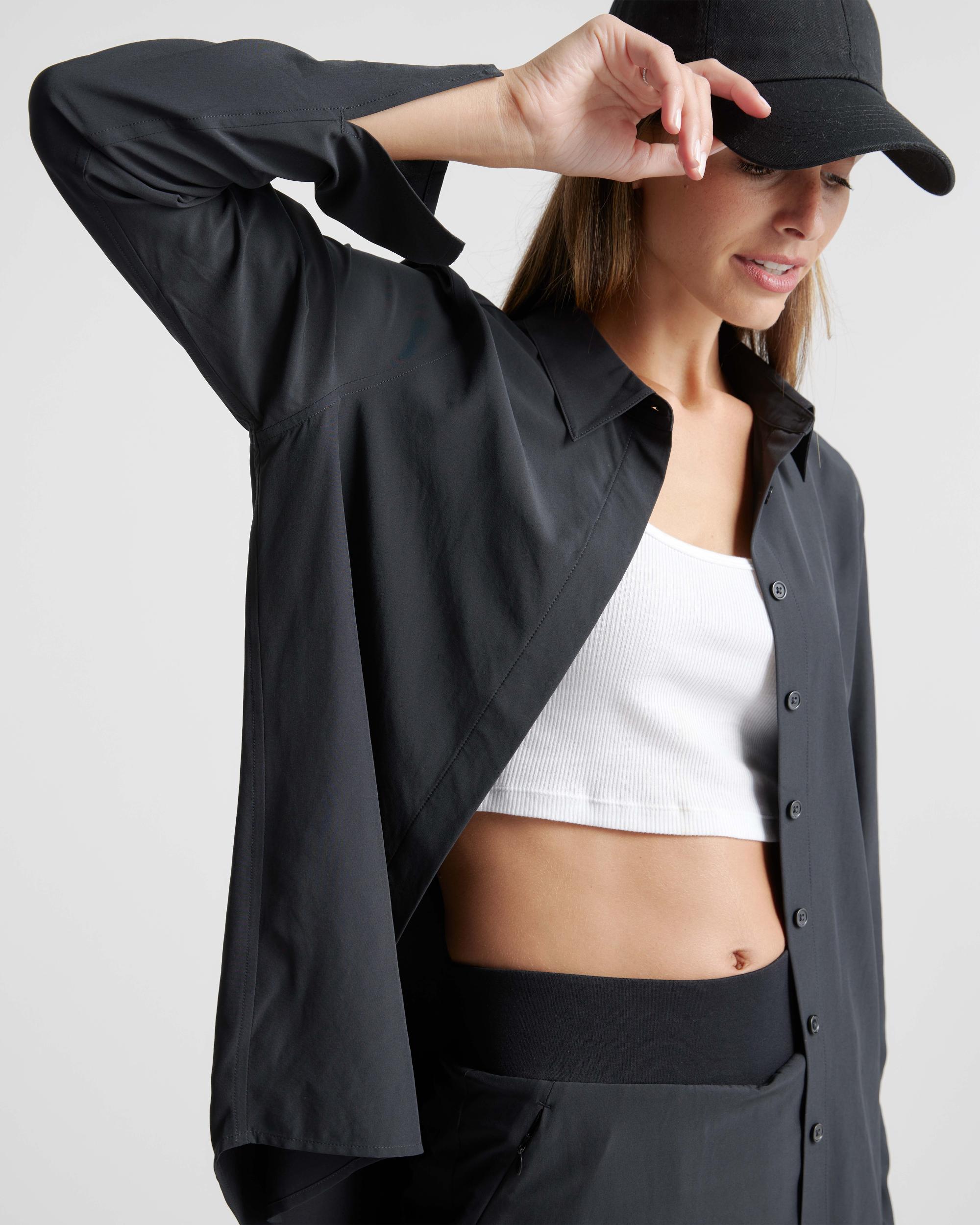 Quince | Women's Performance Tech Blouse Size XS, Recycled Polyester Product Image