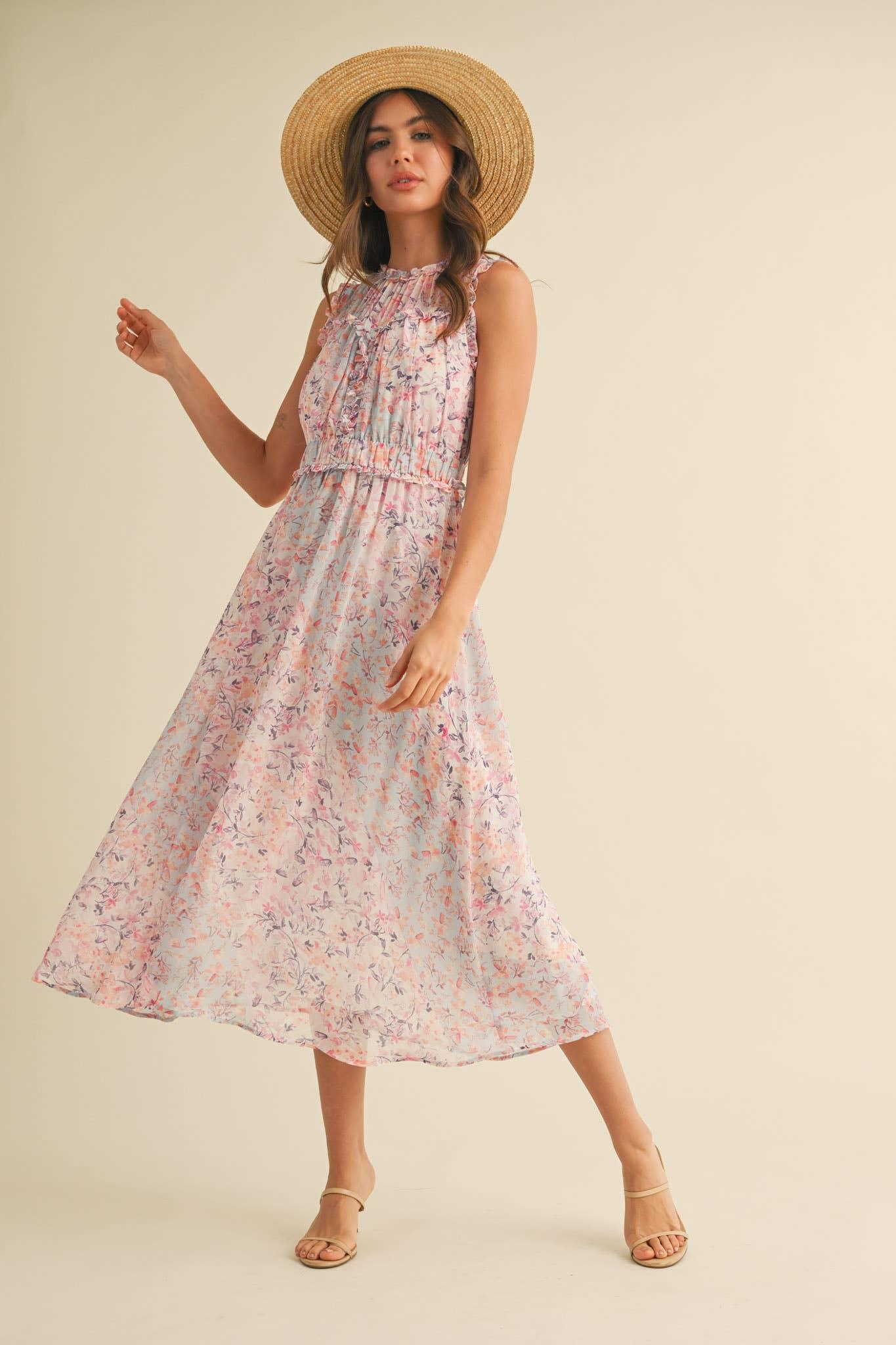Laila Midi Dress Product Image