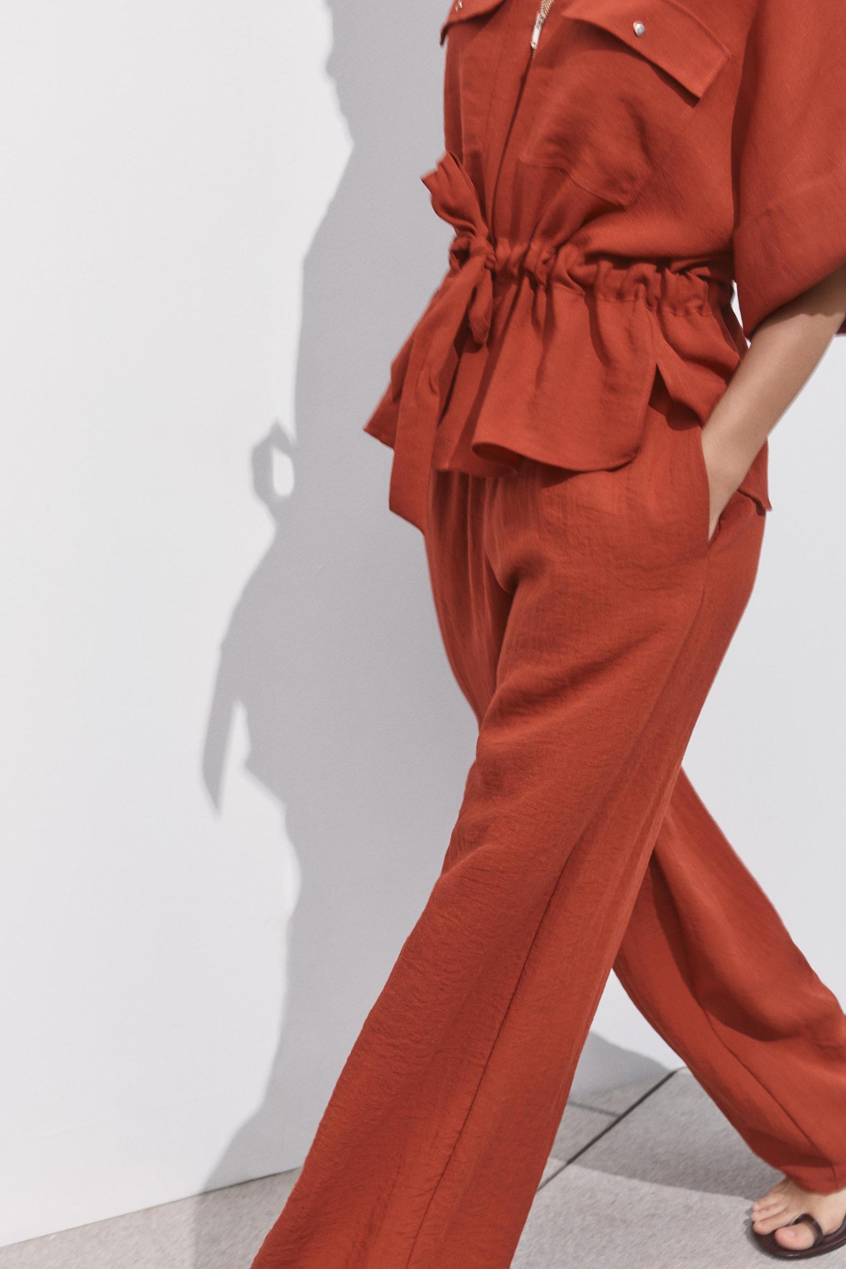 RUSTIC WIDE LEG PANTS Product Image