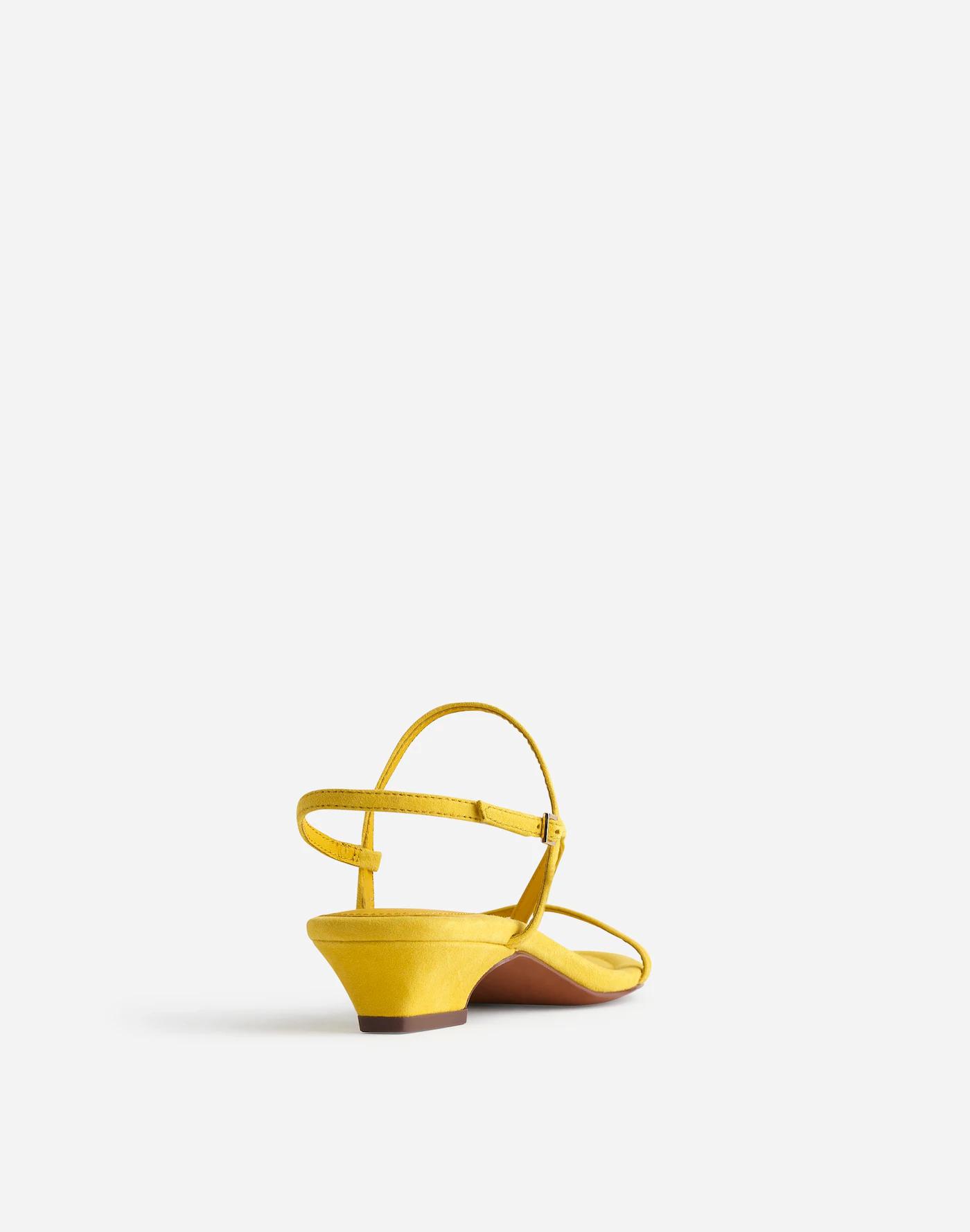 The Maycie Asymmetric T-Strap Sandal Product Image