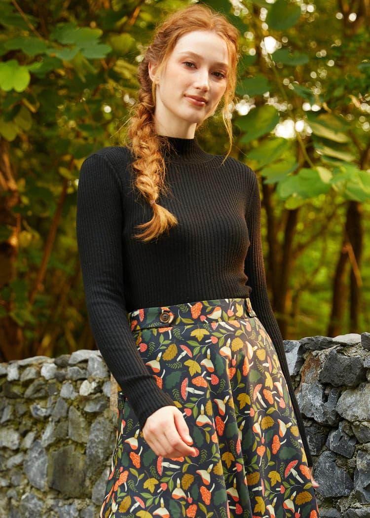 Downtown Dreamer Ribbed Turtleneck Product Image