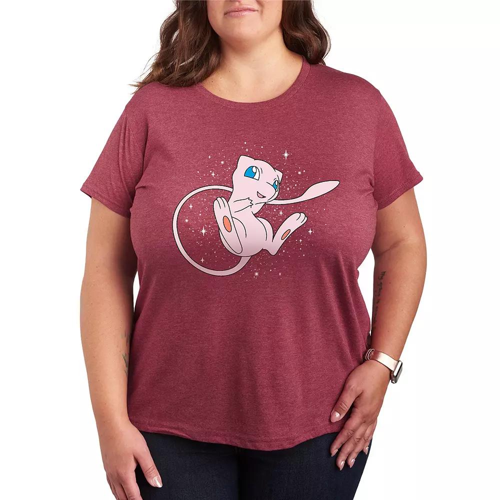 Women's Pokemon Starry Mew Tee,  Product Image