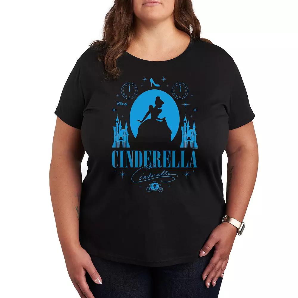 Disney's Cinderella Plus Graphic Tee, Women's,  Product Image