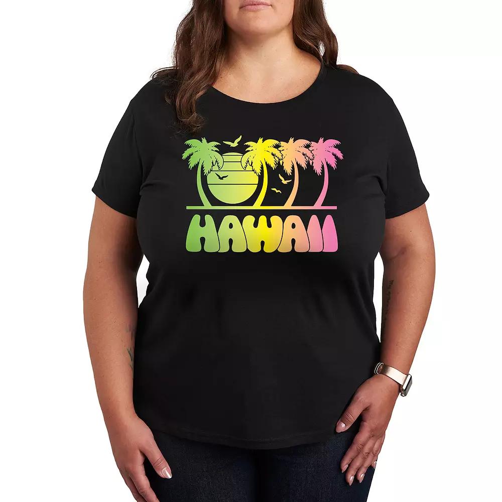 Plus Vintage Hawaii Blend Graphic Tee, Women's,  Product Image
