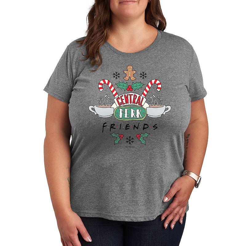 Plus Friends Holiday Central Perk Graphic Tee, Women's,  Product Image