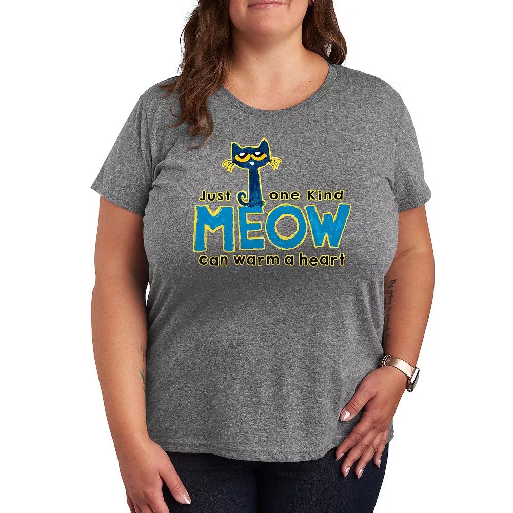 Plus Pete The Cat Meow Graphic Tee, Women's,  Product Image