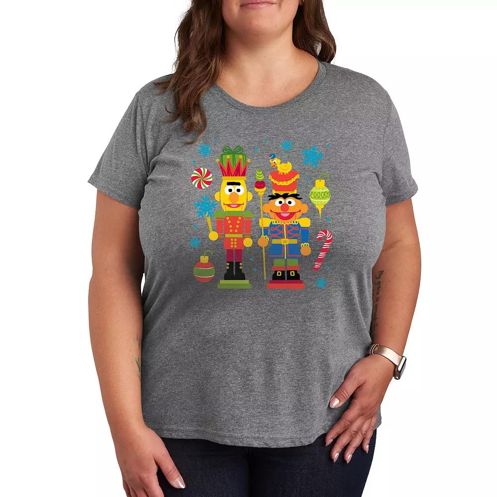 Plus Sesame Street Nutcrackers Graphic Tee, Women's,  Product Image