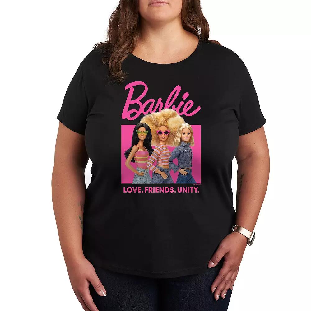Plus Barbie® Love Friends Unity Graphic Tee, Women's,  Product Image