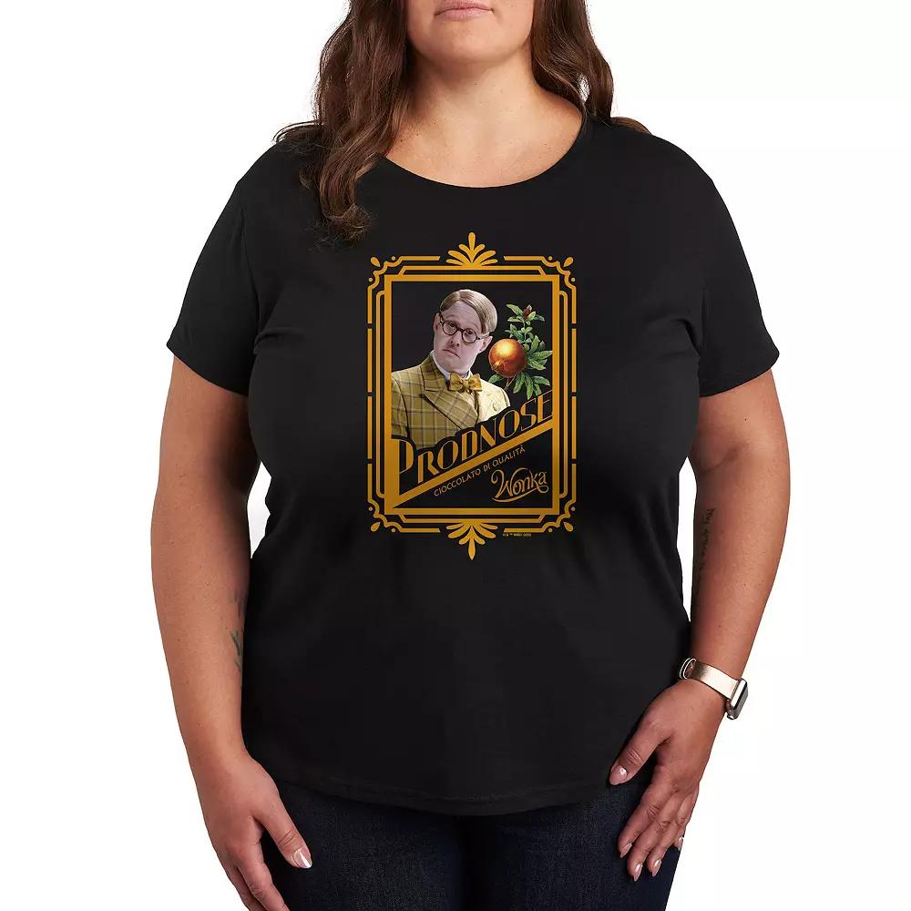 Plus Wonka Prodnose Graphic Tee, Women's,  Product Image