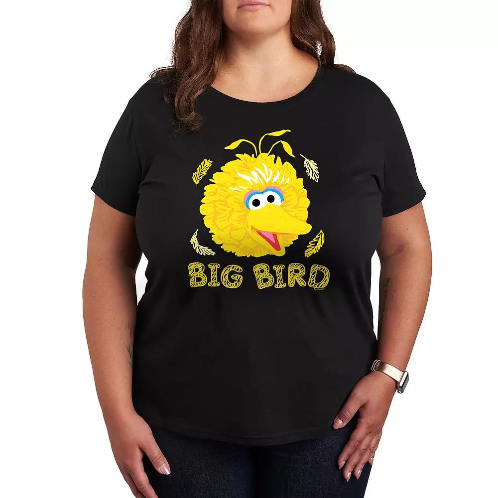 Plus Sesame Street Big Bird Graphic Tee, Women's,  Product Image
