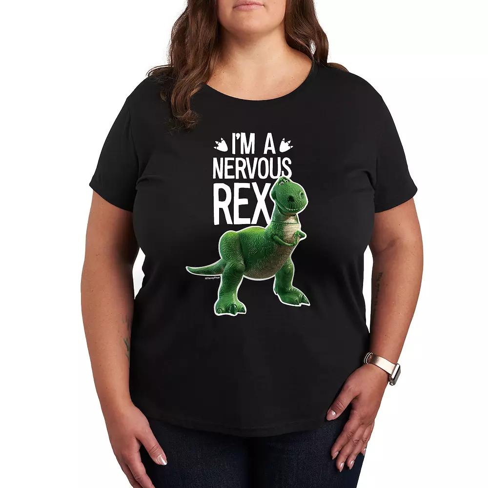 Disney / Pixar's Toy Story Plus Nervous Rex Graphic Tee, Women's,  Product Image